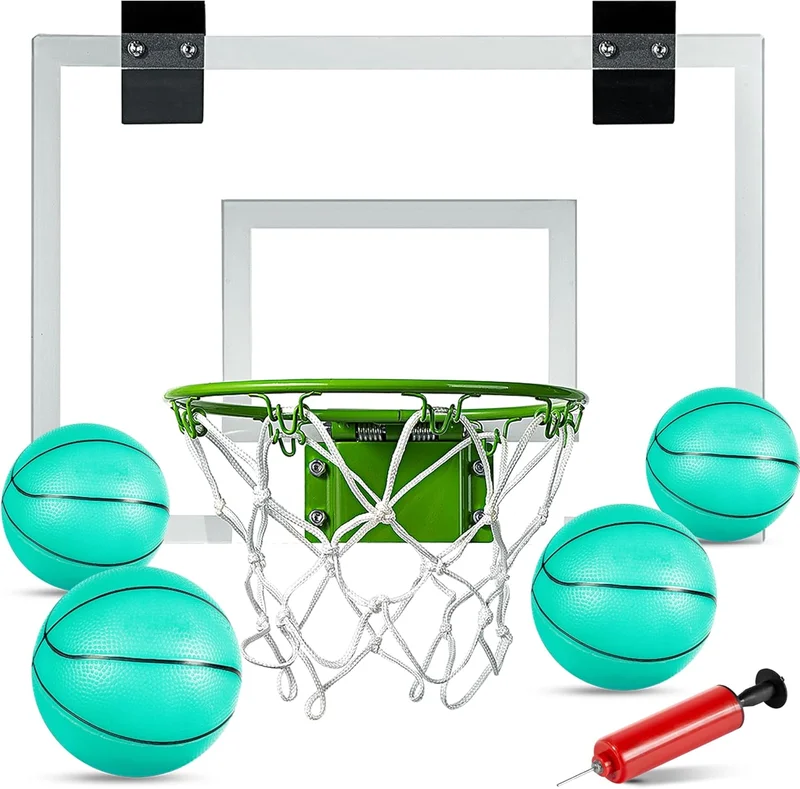 Ropoda Glow in the Dark Mini Basketball Hoop - Rank 5 in Best Indoor Basketball Hoop of 2025