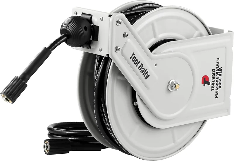Tool Daily Retractable Pressure Washer Hose Reel - Rank 10 in Best Pressure Washer Hose Reel of 2025