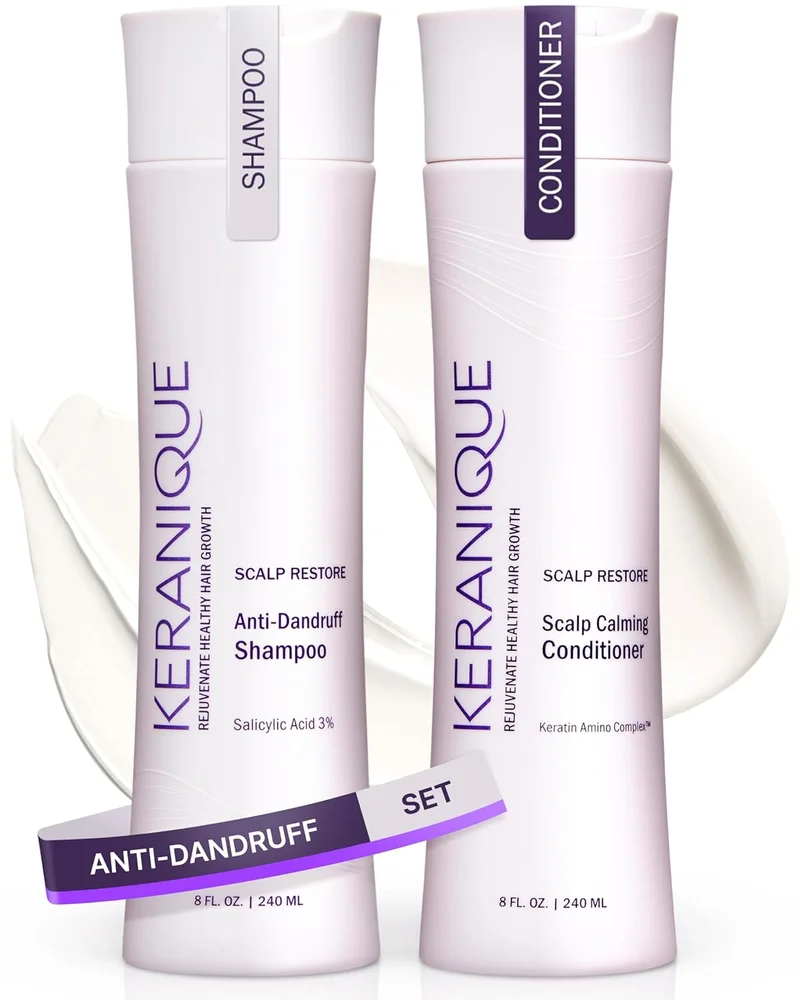 Keranique Anti Dandruff Shampoo & Conditioner - Rank 2 in Best Dandruff Shampoo For Women of 2025