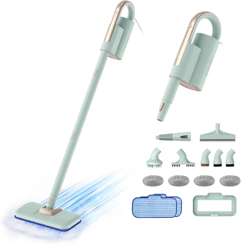 Newbealer Steam Mop & Handheld Cleaner - Rank 5 in Best Steam Mop For Laminate Floors of 2025