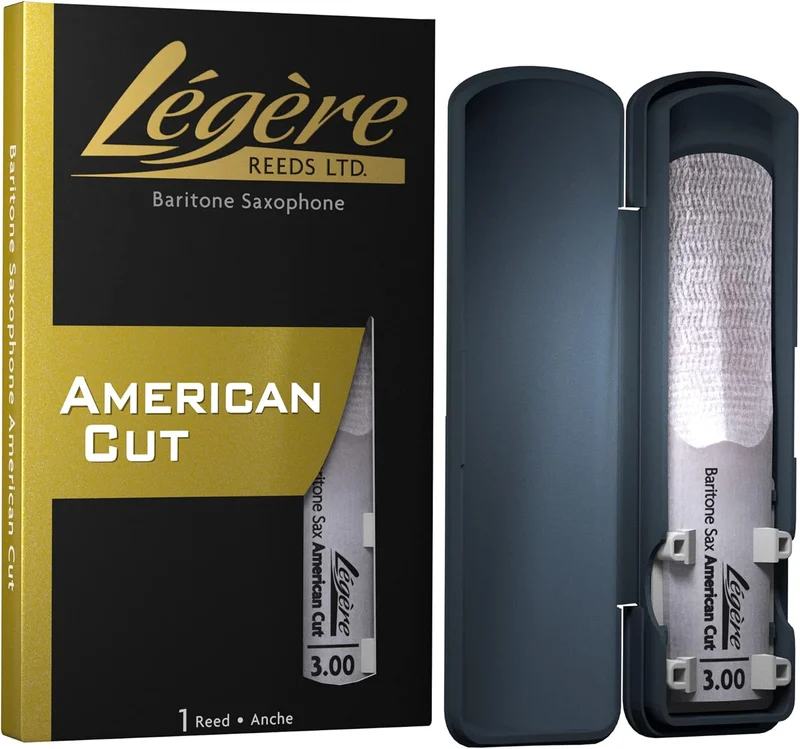 Légère Baritone Saxophone Reed, American Cut 3.00 - Rank 3 in Best Baritone Sax of 2025