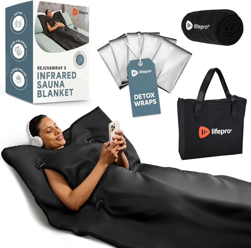 LifePro RejuvaWrap Infrared Sauna Blanket - Rank 6 in Best Portable Sauna of 2025