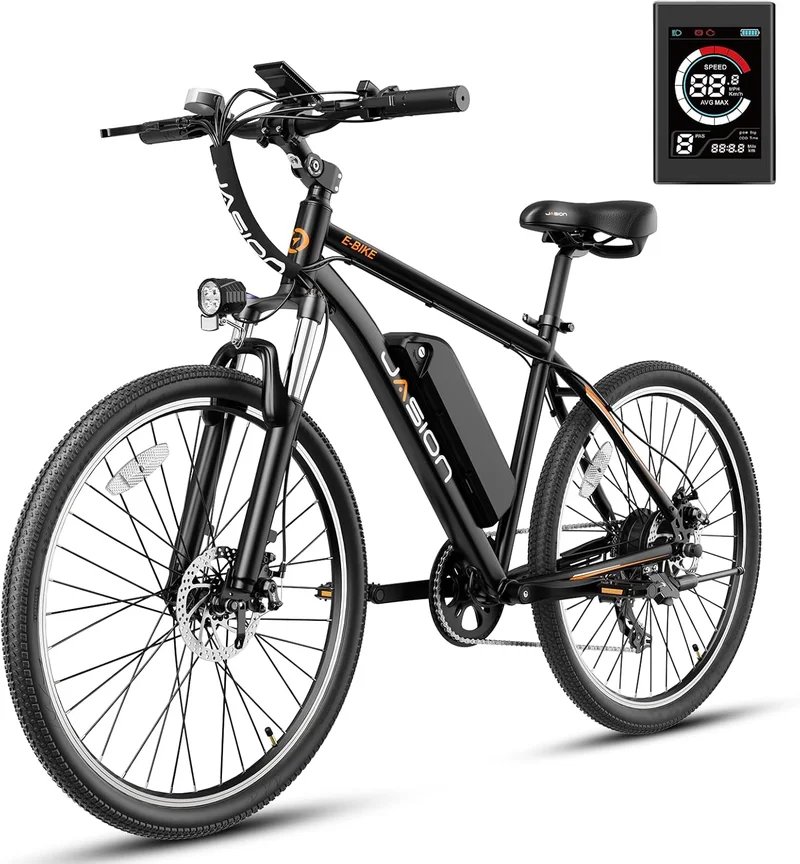Jasion EB5 Electric Mountain Bike for Adults - Rank 4 in Best Electric Bike of 2025