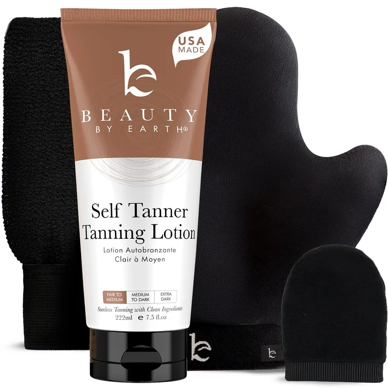 Beauty by Earth Self Tanner Kit - Rank 4 in Best Tanning Kit of 2025