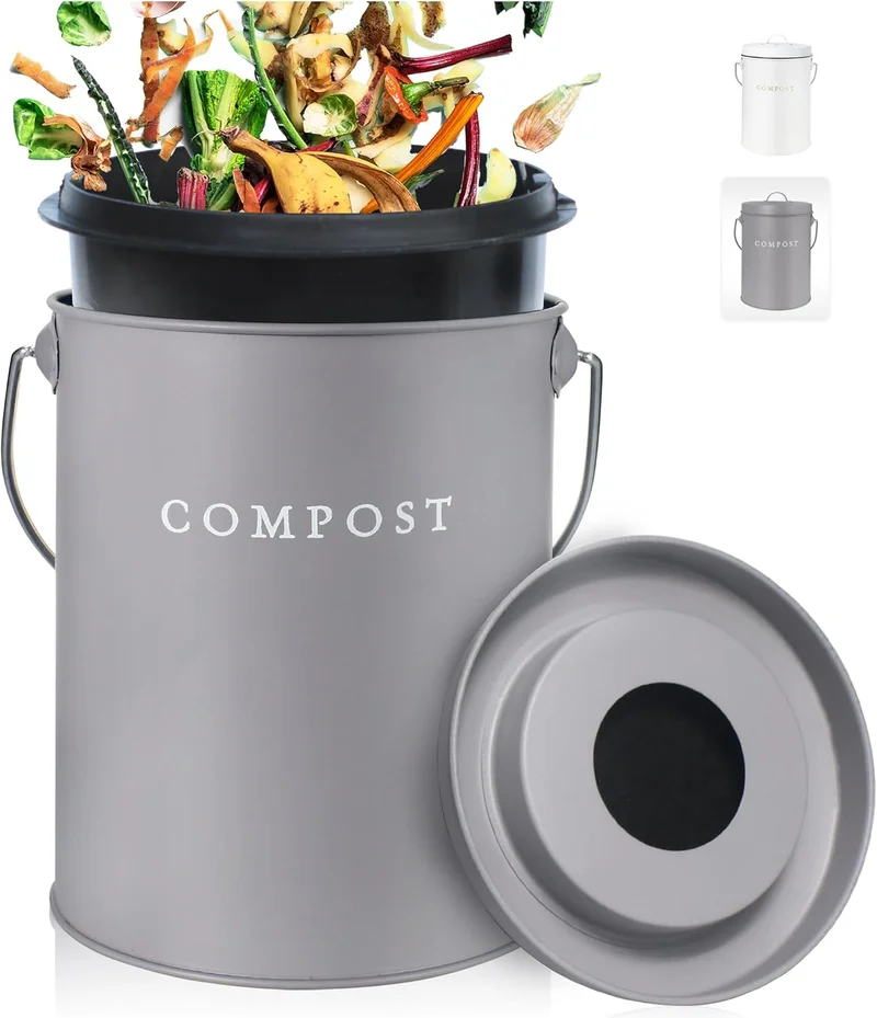 Best Countertop Compost Bin of 2025 - Top rated Home Kitchen products