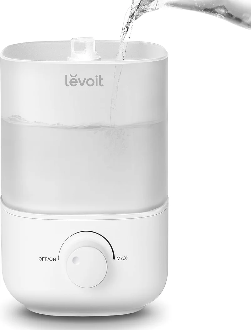 LEVOIT Top Fill Humidifier 2.5L Quiet Mist - Rank 3 in Best Humidifiers For Bedroom of 2025