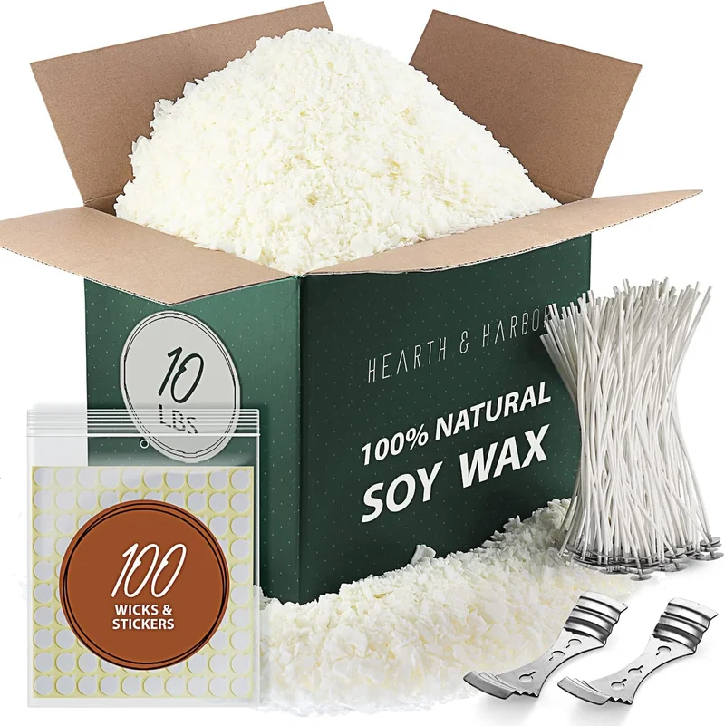 Hearth & Harbor Soy Candle Wax Kit - Rank 6 in Best Candle Wax of 2025