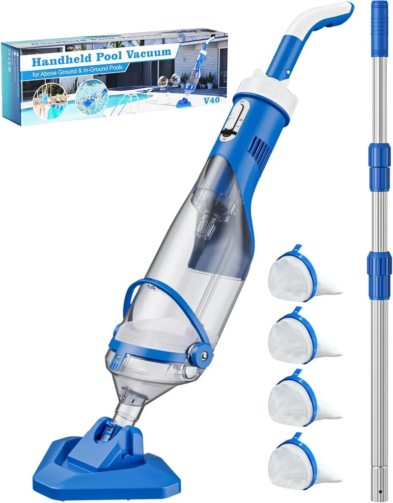 Teguy Cordless Pool Vacuum Cleaner - Rank 7 in Best Handheld Pool Vacuum of 2025