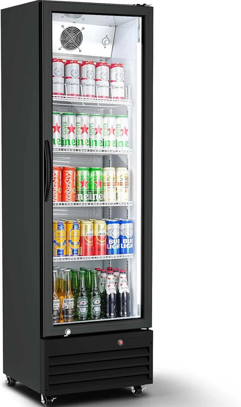 BODEGA Commercial Glass Door Refrigerator - Rank 2 in Best Bar Fridge of 2025