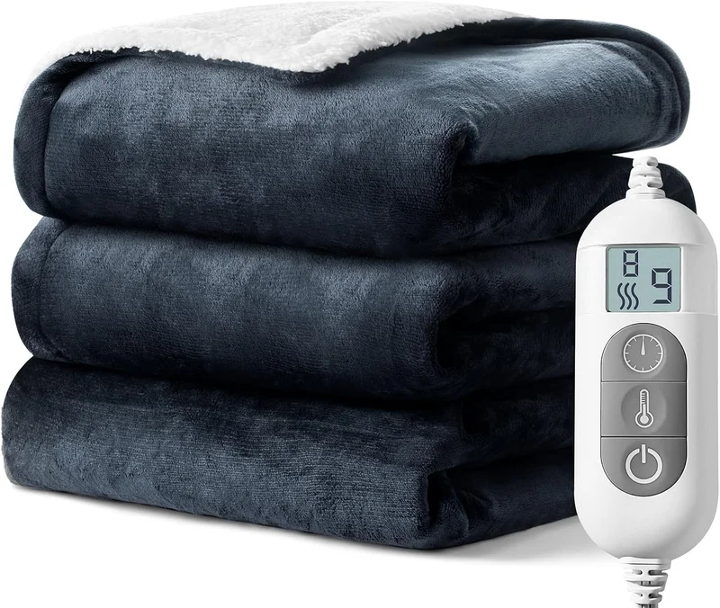 Shodu Electric Heated Blanket with Timer - Rank 8 in Best Heated Blanket of 2025