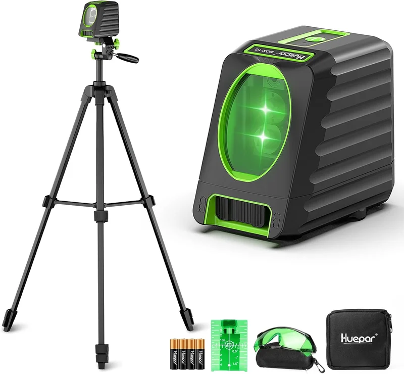 Huepar Laser Level with Tripod - Rank 5 in Best Laser And Leveler of 2025