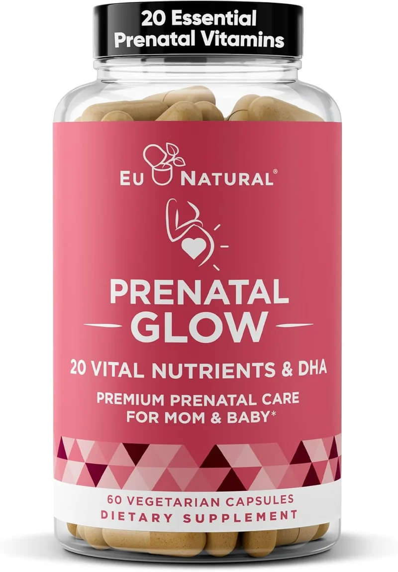 Eu Natural Glow Prenatal Vitamins - Rank 5 in Best Folic Acid Supplement of 2025