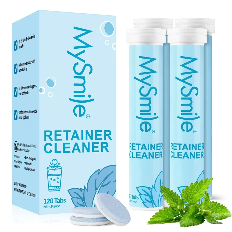 MySmile Retainer Cleaner Tablets Mint - Rank 4 in Best Retainer Cleanser Tablets of 2025