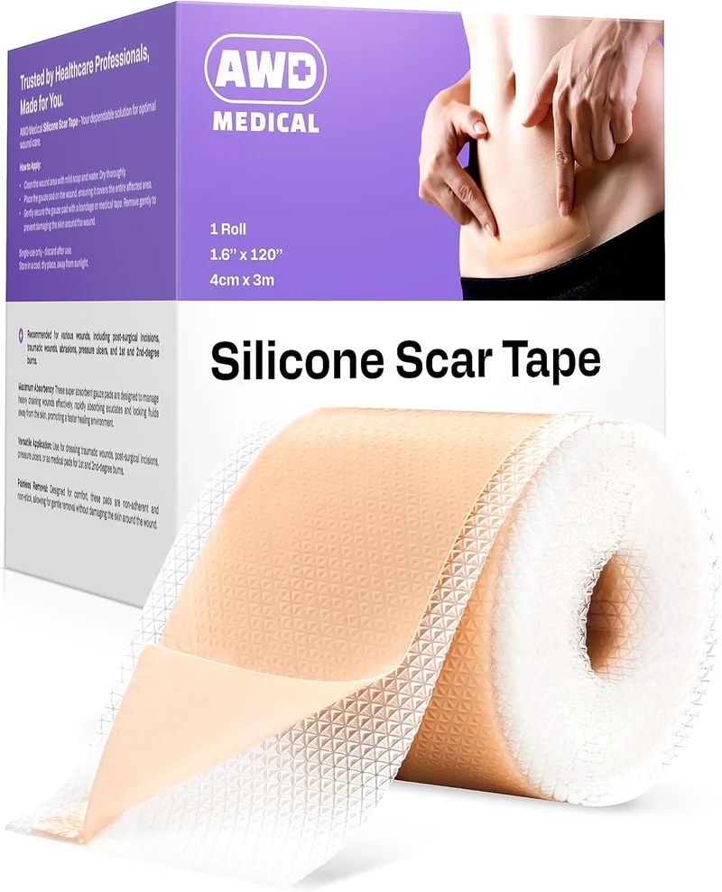 AWD Medical Silicone Scar Sheets Roll - Rank 2 in Scar Treatments of 2025