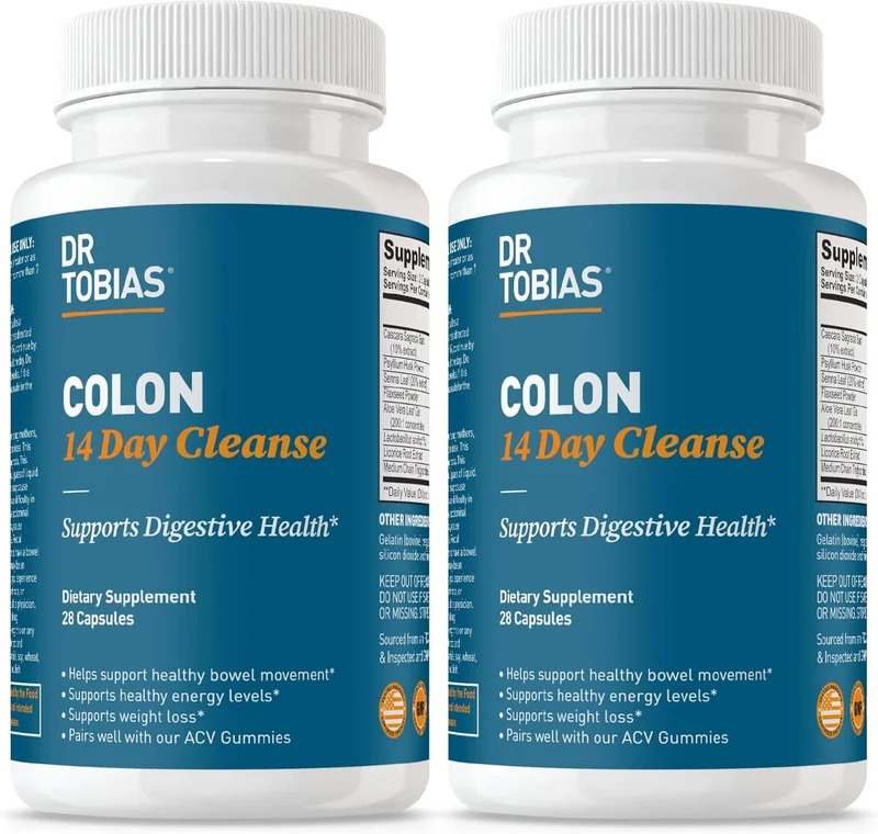 Dr. Tobias Colon 14 Day Cleanse Detox - Rank 6 in Best Colon Cleanse of 2025