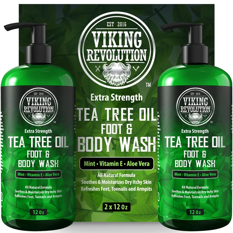 Viking Revolution Men's Body Wash - Rank 9 in Best Tea Tree Oil of 2025