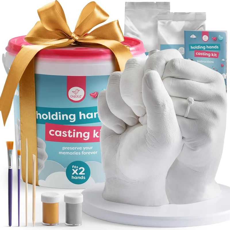 Chuckle Hand Casting Kit for Couples - Rank 5 in Best Hand Casting Kit of 2025