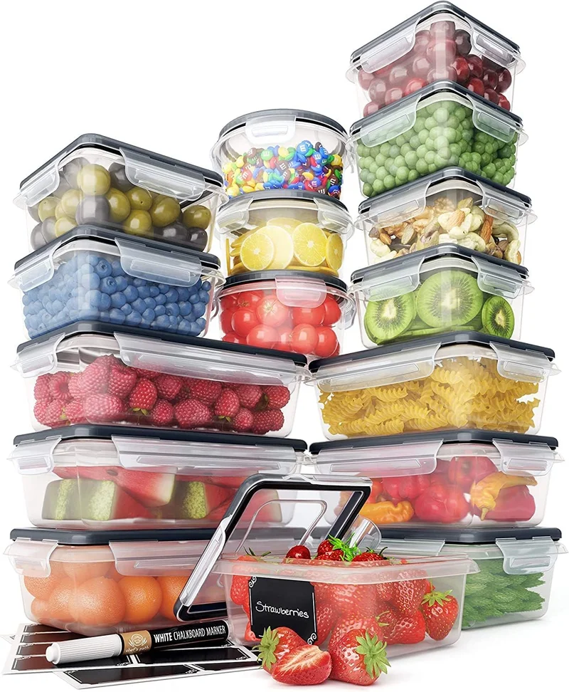 Chef's Path 32 Piece Food Storage Containers - Rank 2 in Best Tupperware of 2025