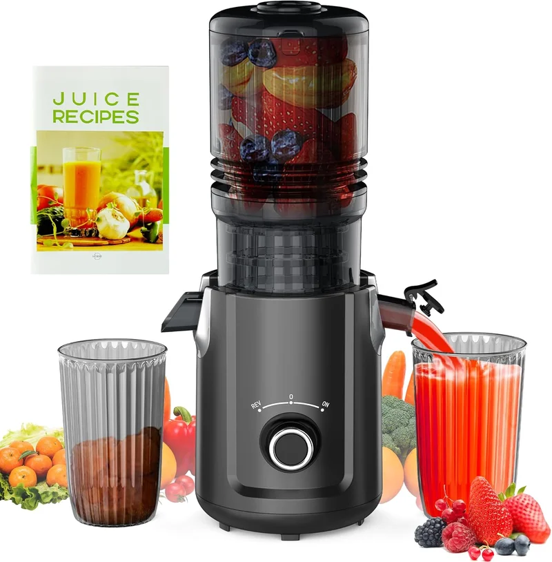 Hobsir Juicer Machines Cold Press 5.3-Inch - Rank 5 in Best Juicers of 2025