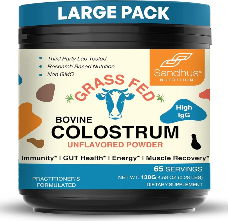 Grass Fed Bovine Colostrum Powder - Rank 6 in Best Bovine Colostrum of 2025