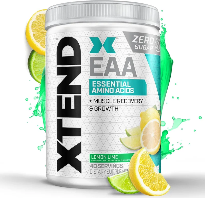 Scivation XTEND EAA + BCAA Powder Lemon Lime - Rank 9 in Best Bcaa Powder of 2025