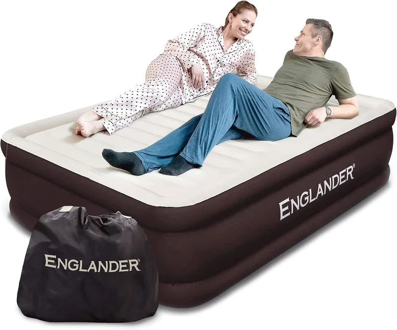 Englander Air Mattress with Built-in Pump Queen - Rank 6 in Best Air Mattress of 2025