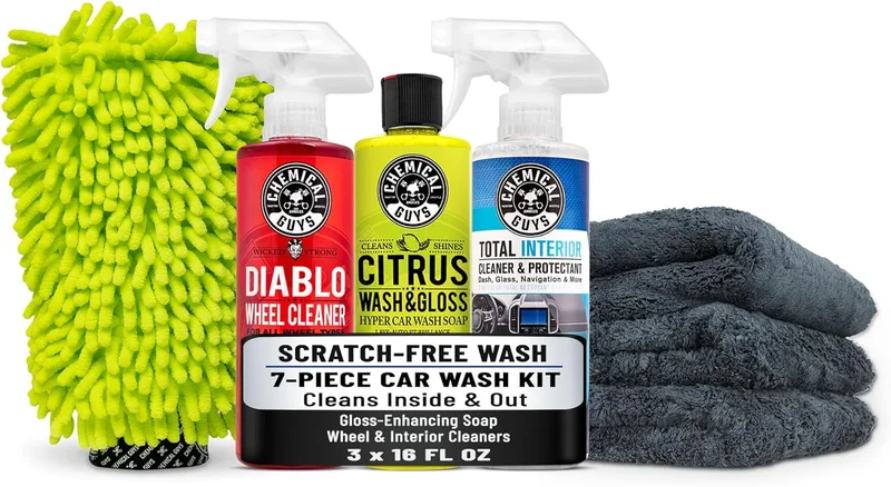 Chemical Guys HOL357 Car Wash Starter Kit - Rank 3 in Best Car Shampoo Kit of 2025