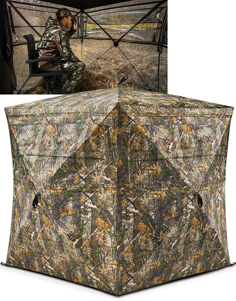 TIDEWE Camouflage 2-3 Person Hunting Blind - Rank 6 in Best Hunting Blind of 2025