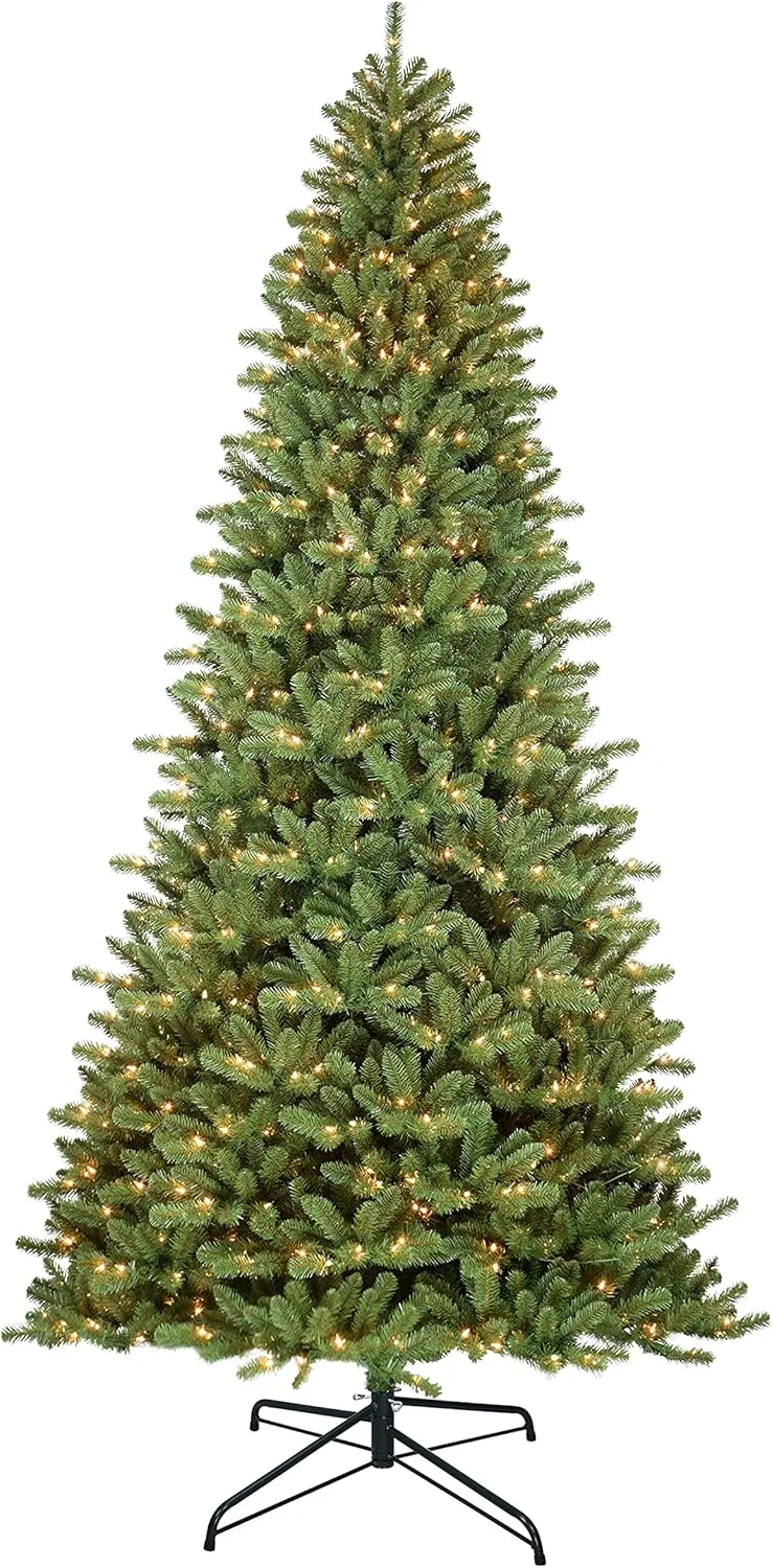 Puleo International Pre-Lit 12' Berkshire Fir Christmas Tree - Rank 9 in Best Christmas Tree 12 Ft of 2025