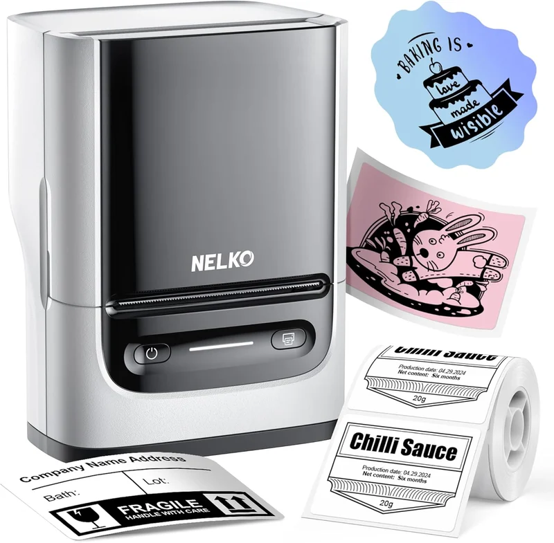 Nelko PM220 Bluetooth Label Maker Machine - Rank 7 in Best Label Maker Machine of 2025