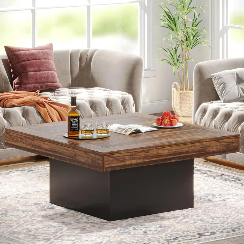 Tribesigns LED Square Coffee Table - Rank 5 in Best Coffee Tables of 2025