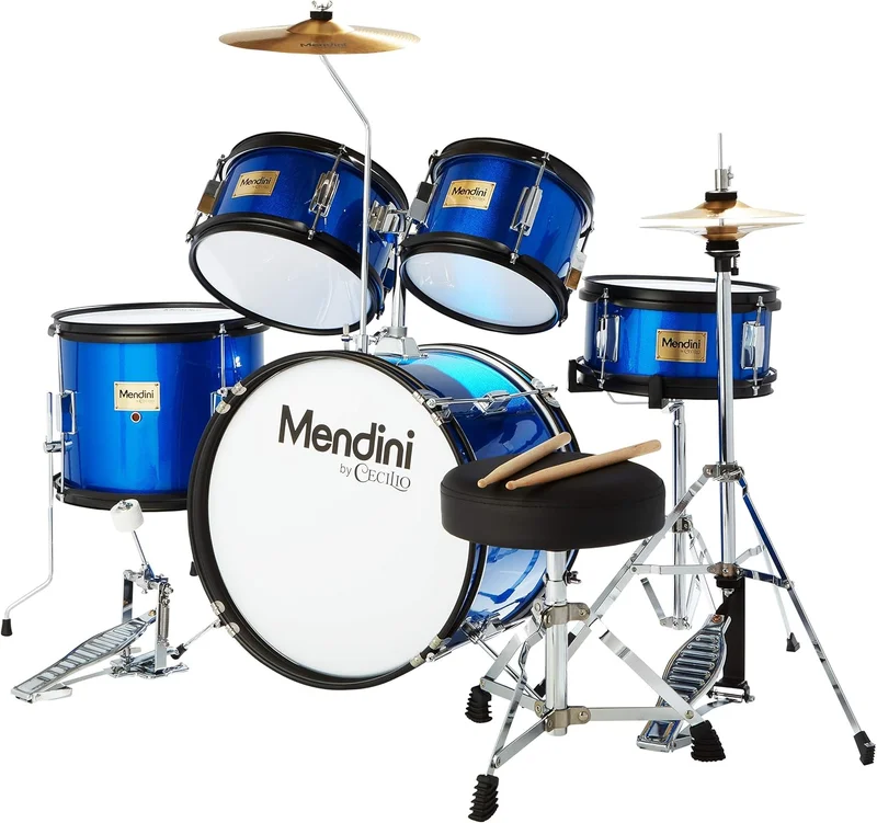 Mendini Kids Junior Drum Set, 5 Piece - Rank 7 in Best Drum Sets of 2025