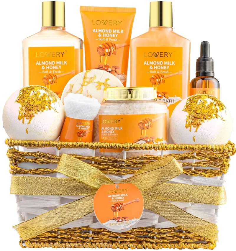 Almond Milk & Honey Spa Gift Basket - Rank 7 in Best Gift For Mother of 2025