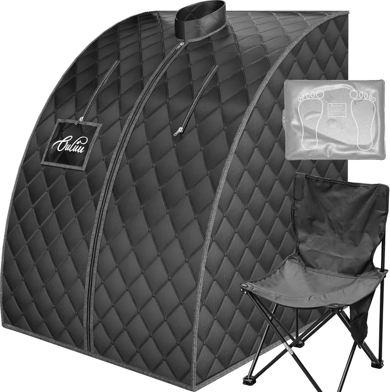 Ouluu Portable Infrared Sauna with Chair - Rank 4 in Best Portable Sauna of 2025