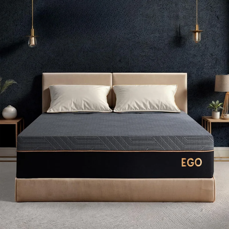 EGOHOME Copper Gel Memory Foam Queen Mattress - Rank 3 in Best Memory Foam Mattress of 2025