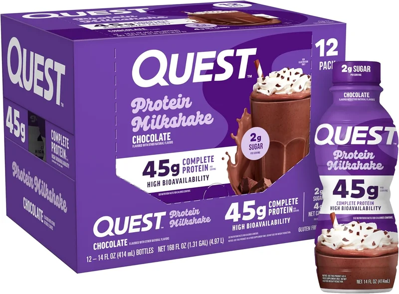 Quest Nutrition Chocolate Protein Shake - Rank 7 in Best Protein Milk Shake of 2025