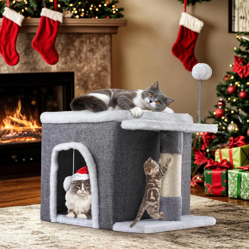 YITAHOME Cat Bed House with Sisal Post - Rank 3 in Best Cat Bed of 2025