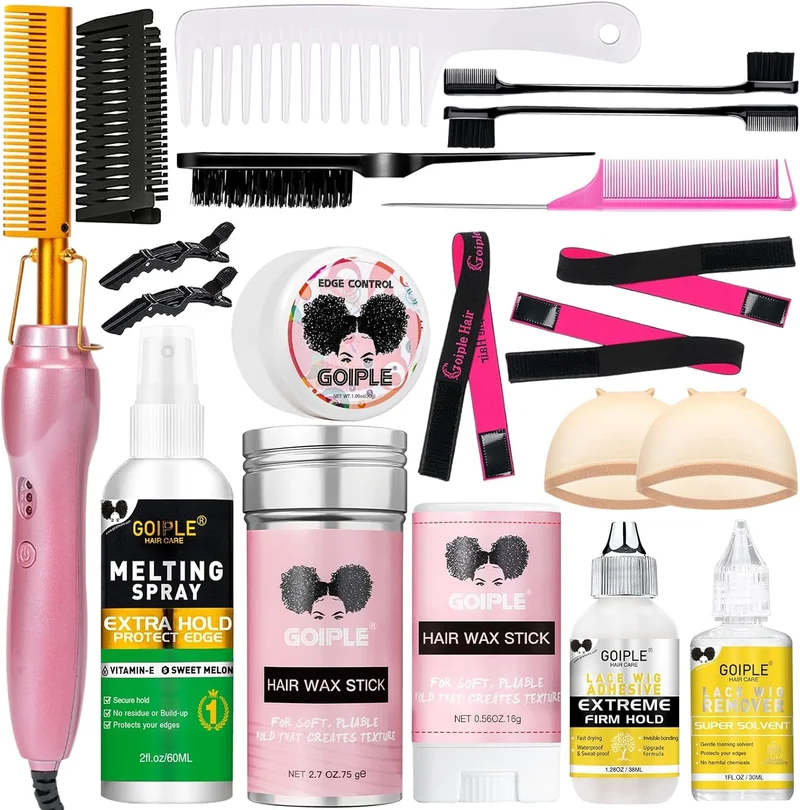 Goiple Electric Hot Comb Hair Straightener - Rank 9 in Best Hot Comb of 2025