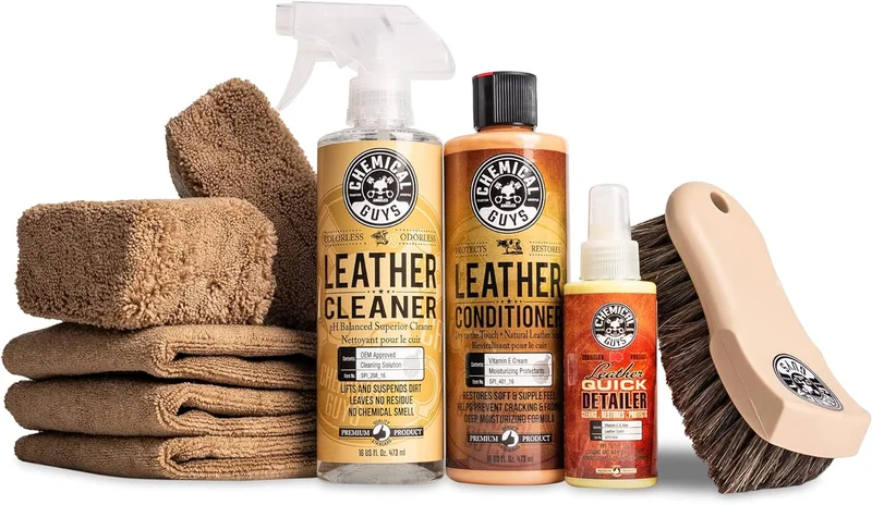 Chemical Guys Leather Care Kit HOL303 - Rank 6 in Best Leather Furniture Cleaner of 2025