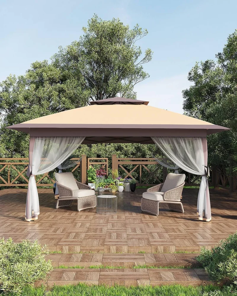 Garveelife Pop Up Gazebo Tent 13x13 - Rank 5 in Best Canopy of 2025