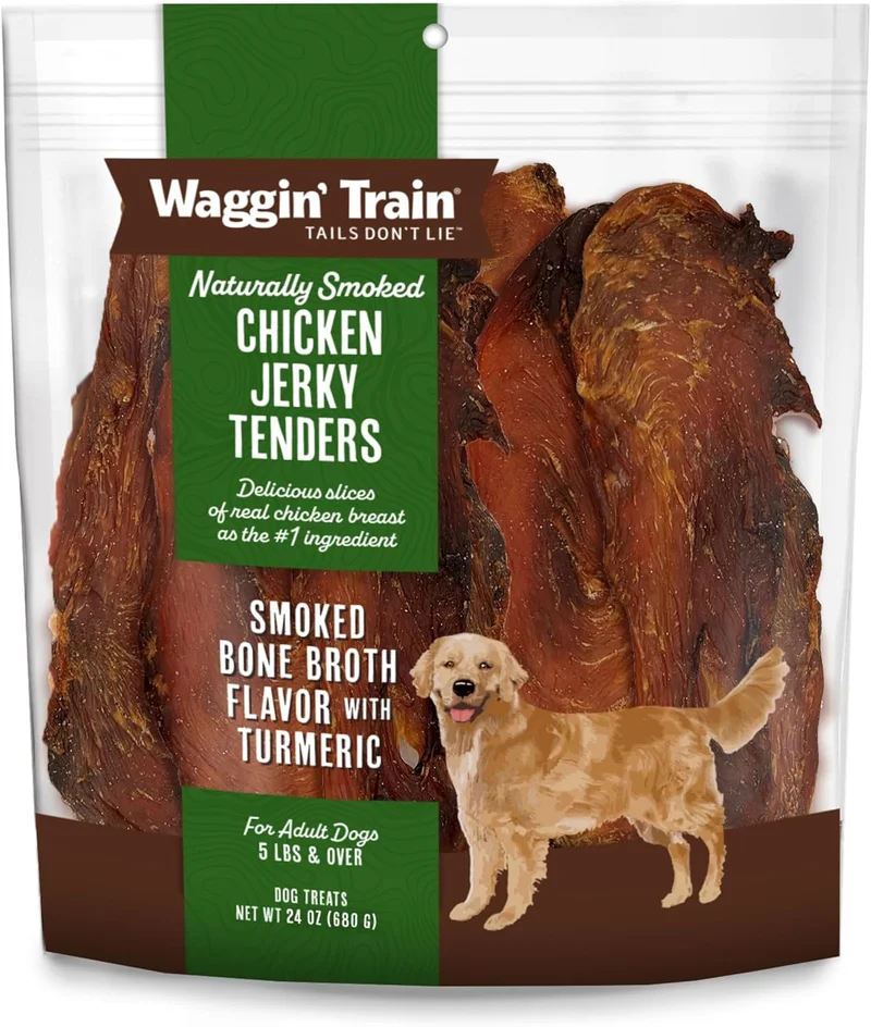 Waggin' Train Chicken Jerky Dog Treats - Rank 4 in Best Dog Snack of 2025