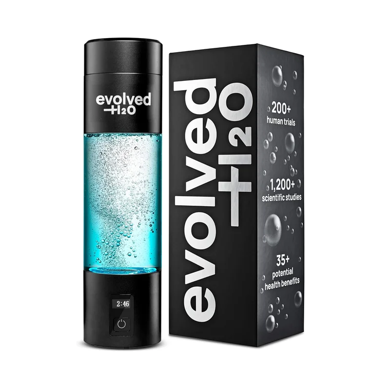 Evolved H2O Hydrogen Water Bottle 270ml - Rank 5 in Best Sollume Hydrogen Water of 2025