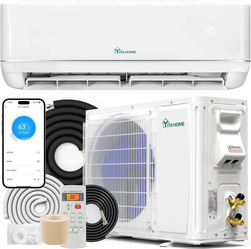 YITAHOME 18000 BTU Mini Split Heat Pump System - Rank 5 in Best Mini Split Ac of 2025