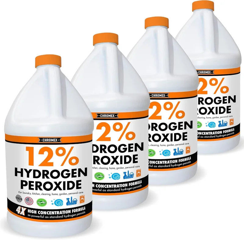 Chromex Hydrogen Peroxide 12% Food Grade Solution - Rank 3 in Best Hydrogen Peroxide of 2025