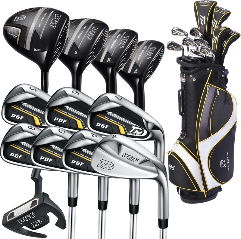 PGF Men's Gold TP Golf Club Set - Rank 9 in Best Golf Clubs of 2025