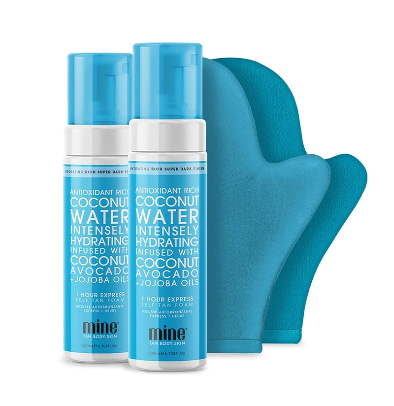 MineTan Coconut Water Self Tanner Kit - Rank 10 in Best Tanning Kit of 2025