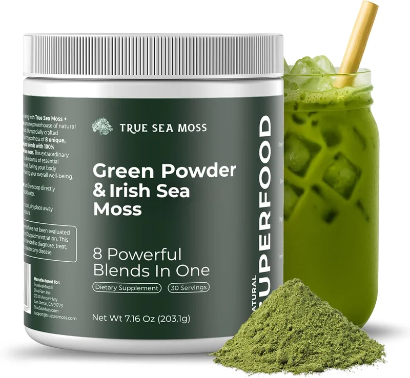 Greens Powder Superfoods with Probiotics - Rank 8 in Best Organic Green Powder of 2025