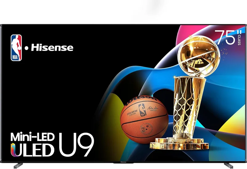 Hisense 75-Inch U9 Series Mini-LED 4K TV - Rank 5 in Best Hisense 75 Inch Tv of 2025