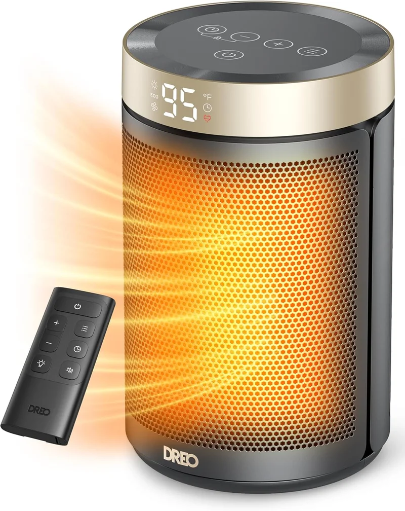 Dreo Portable Space Heater with Thermostat - Rank 6 in Best Portable Heater of 2025