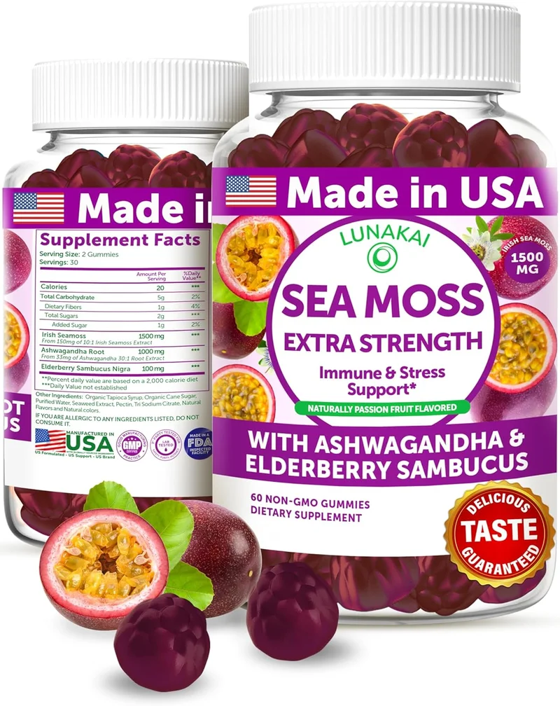 Best Sea Moss Gummies of 2025 - Top rated Health Household products